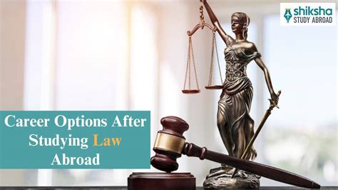 Career Options After Studying Law Abroad For Indian Students