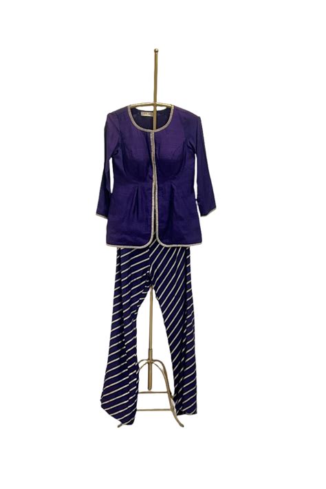 Purple Co-ord Set – LIBAS CAFE by NIDHI & ASHISH