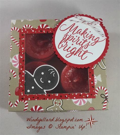 Windy's Wonderful Creations: Candy Cane Lane Tea Light Box