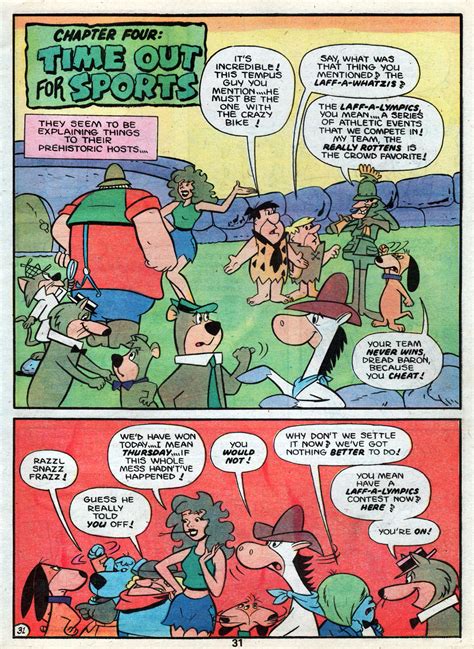 Read online Flintstones Visits Laff-A-Lympics comic - Issue # Full