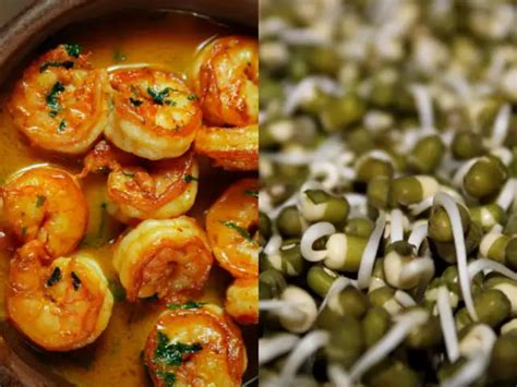 Prawns replaced with Sprouted Legumes - Vegetarian vs non-vegetarian: 8 ...