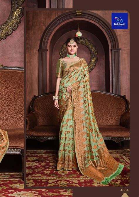 Siddharth Silk Soundarya Occasional Silk Designer Saree Collection ...