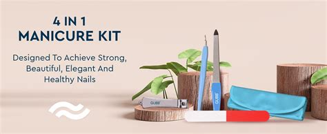 GUBB Manicure Kit 4 In 1 - Nail Clipper, Nail Filer, Nail Buffer ...