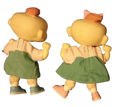 Rugrats DeVille Twins Phil and Lil 4'' Dolls Nickelodeon Viacom ...