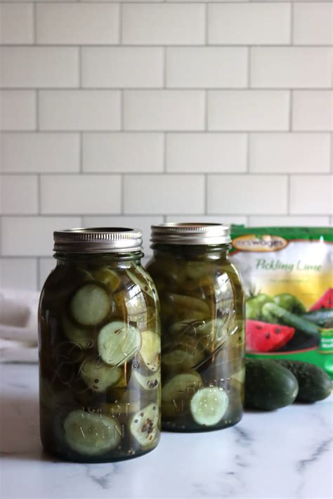 Old Fashioned Cucumber Lime Pickles (with Pickling Lime) - Creative Canning