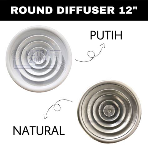 Jual ROUND DIFFUSER 12' - Putih - Jakarta Pusat - Ultra 2000 | Tokopedia
