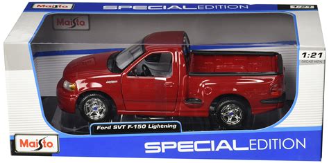 Buy Maisto 1:21 Scale Ford SVT F-150 Lightning Diecast Truck Vehicle ...