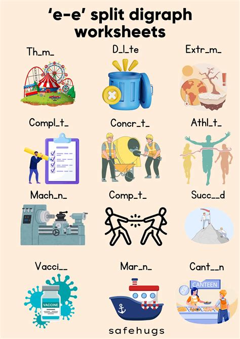 'EE' Words for Kids with Pictures & Worksheets