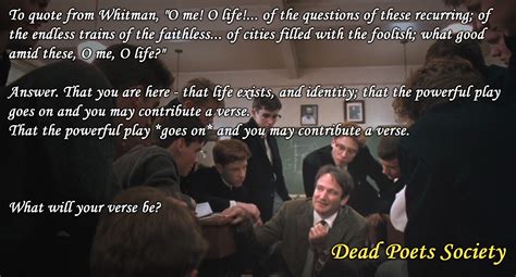 Dead Poets Society Quotes Poems