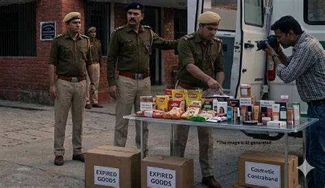 Racket selling expired food, cosmetic items busted
