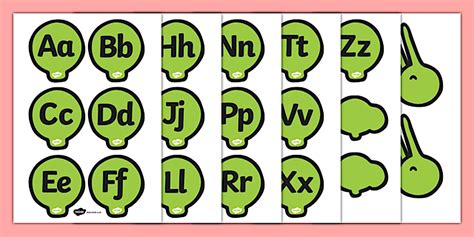 Letters On Caterpillars to Support Teaching on The Very Hungry Caterpillar