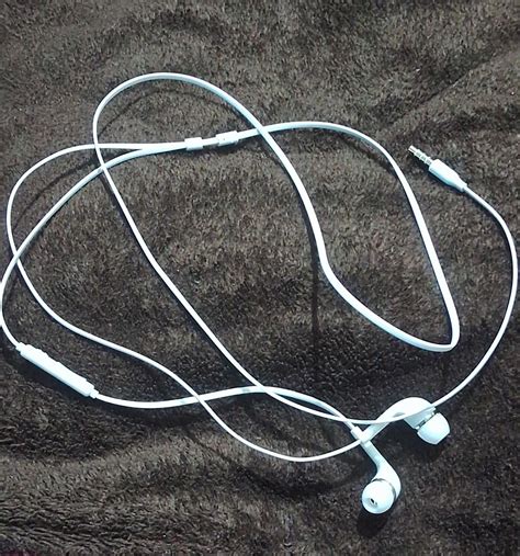 Earphones for Sam-Sung Galaxy M10 Earphones Original Like Wired in-Ear ...