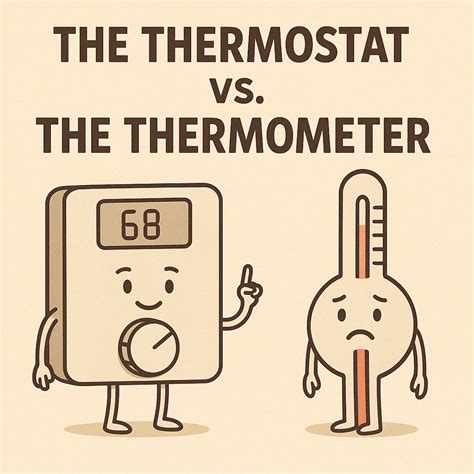 Thermostat Vs Thermometer