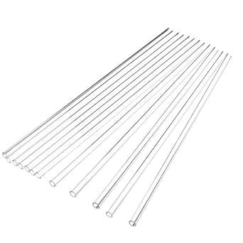 Lehom Glass Tubes 12 Pack 12 inch Glass Tubing Glass Blowing Tubes ...