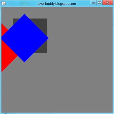 Rotate Java Rectangle 的图像结果