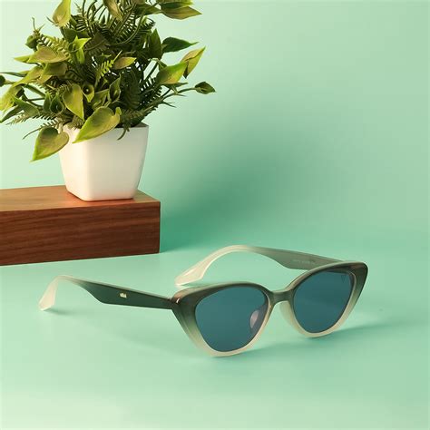 Buy Voyage UV Protection Blue Cateye Sunglasses for Women - 86575MG4077 ...