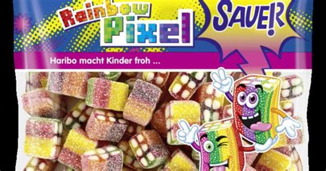 HARIBO RAINBOW PIXEL VEGGIE 160G - Bulk Pack. - Germany, New - The ...