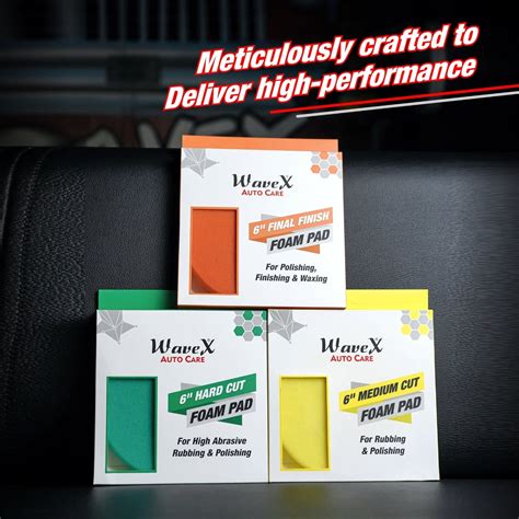 6-INCH HARD CUT GREEN FOAM PAD – Wavex