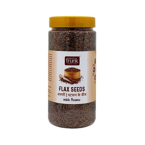 Flax Seeds | Alsi | Avisalu | Lin Seeds - Nature's Trunk | Buy