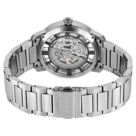 Titan See-Through Skeletal Automatic Analog Watch for Men - 90220SM01 ...