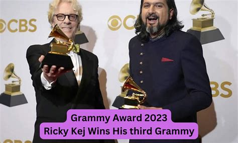 Grammy Award 2023: Ricky Kej, Bengaluru-Based Composer, Wins His third ...