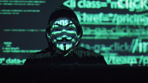 Hooded hacker in data computer security concept - stock photo 476270 ...