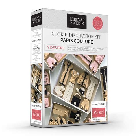 Paris Couture Cookie Decorating Kit | Lorena's Sweets