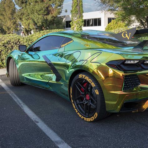 Green Chrome Car