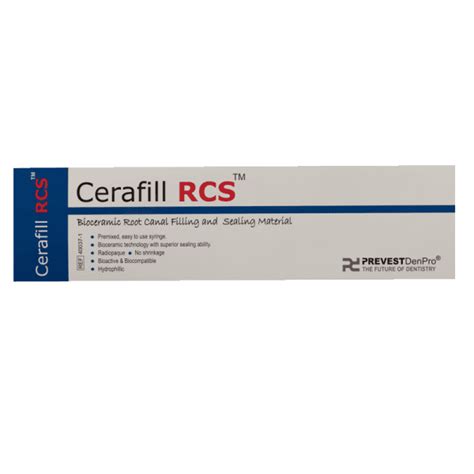 Prevest Cerafill RCS Root Canal Sealer Bioceramic Filling Material ...