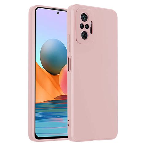LIRAMARK Silicone Soft Back Cover Case for Xiaomi Redmi Note 10 Pro ...