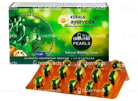 Kerala Ayurveda Brahmi Pearls Capsule 40 - Uses, Side Effects, Dosage ...
