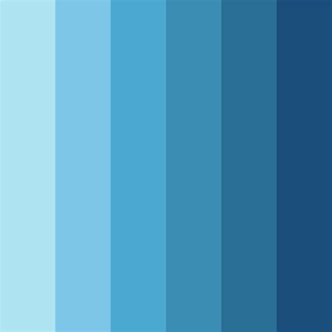 Water Blue Color Palette - ColorDrop