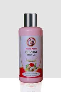 Buy Jeswin Meena Homemade Ayurvedic Herbal Hair Oil For Thicker and ...