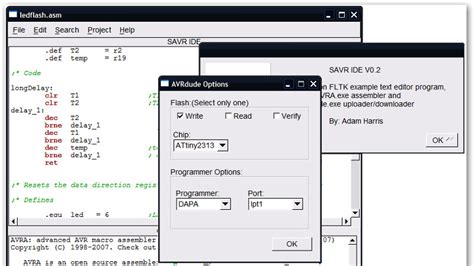 Linux AVR IDE 的图像结果
