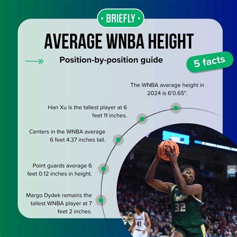 What is the average WNBA height? Position-by-position guide - Briefly.co.za