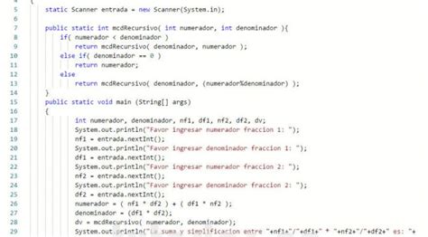 Image result for Suma De Fracciones En Java