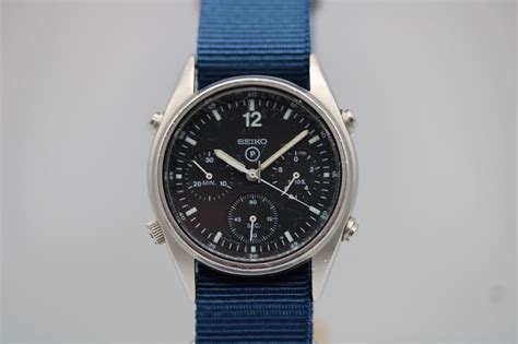 Seiko Gen 1 Military Raf Chronograph 1988 for Rs.126,754 for sale from ...