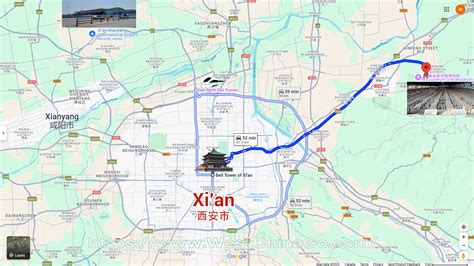 Xi'an Tourist Map - China Tours @WestChinaGo