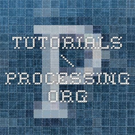 Image result for Processing Tutorials