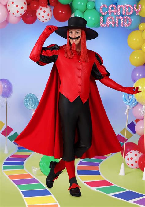Candyland Characters Lord Licorice Costume Board Game Characters Of