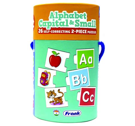 Buy Frank Alphabet Capital & Small Early Learner Puzzle, 2Y+ Online ...