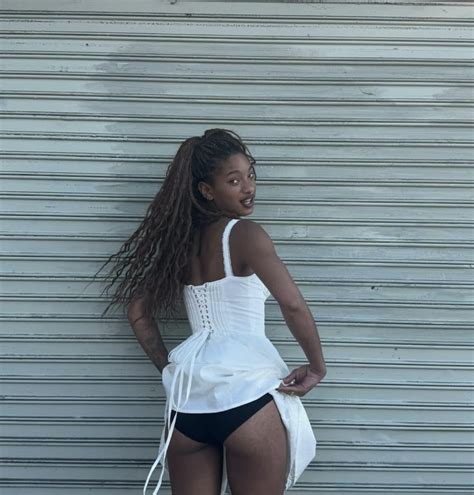 Willow Smith is a vision in white in playful new photos