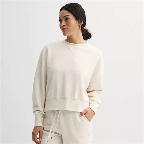 Women's Sonoma Goods For Life® Boxy Crewneck Sweatshirt
