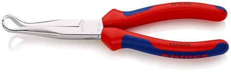 Knipex Mechanics' Pliers chrome-plated, with multi-component grips 200 ...
