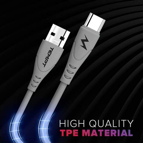 Punk USB to Type C Cable | Shop Tempt type c cable for fast charging ...