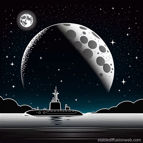 A giant of a moon appears before a giant of a planet undergoing seasonal changes in this natural col