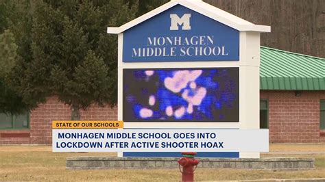 Hoax active shooter phone call prompts temporary lockdown at Monhagen ...