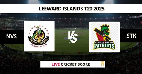 NVS vs STK Live Score, Ball by Ball Update | Leeward Islands T20