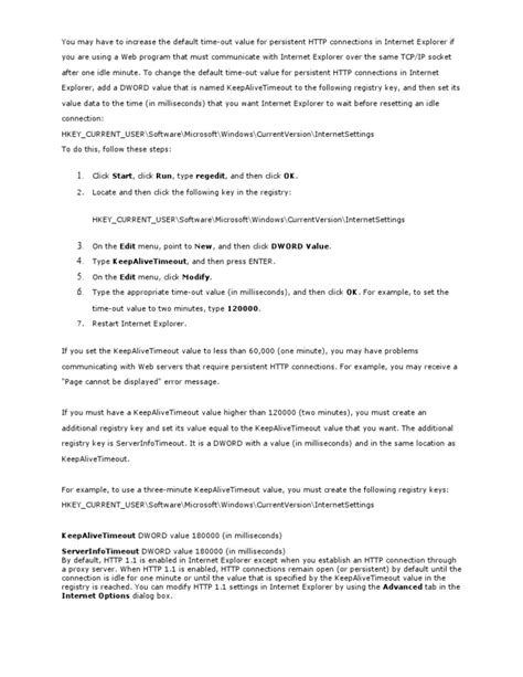 Image result for HTTP Persistent Connection Timeout