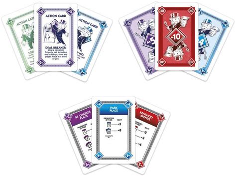 Monopoly Deal Card Game, Quick-Playing Card Game for 2-5 Players, for ...